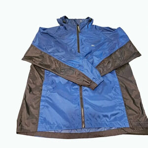 Eddie Bauer Jacket Men's Large Long Sleeve Full Zip Pockets Lightweight Packable